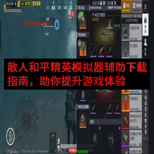 散人和平精英模拟器辅助下载指南，助你提升游戏体验